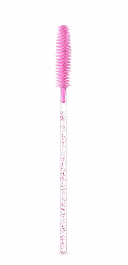 Escovinha de Silicone com glittert - 50 unidades