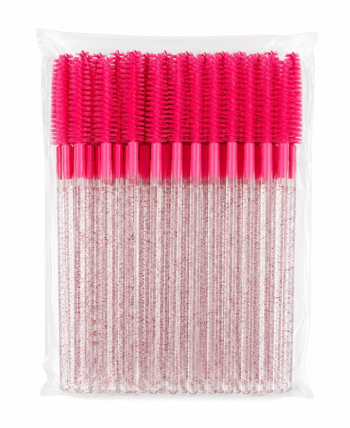 Escovinha de Silicone com glittert - 50 unidades