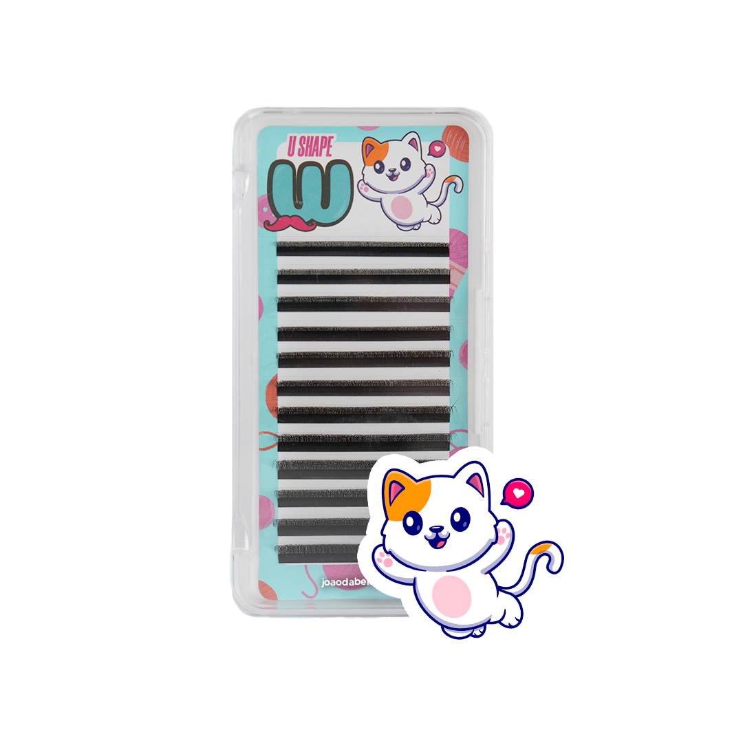 Cílios João da Beleza U 3D Curvatura C