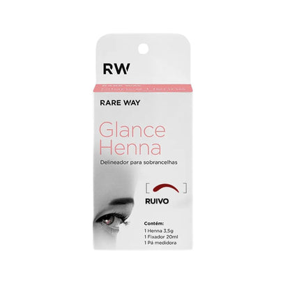 Glance Henna para sobrancelhas Rare Way