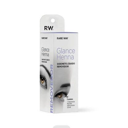 Glance Henna Sabonete Gel Removedor Rare Way