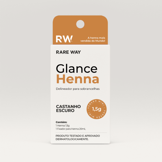 Glance Henna Mini para sobrancelhas Rare Way