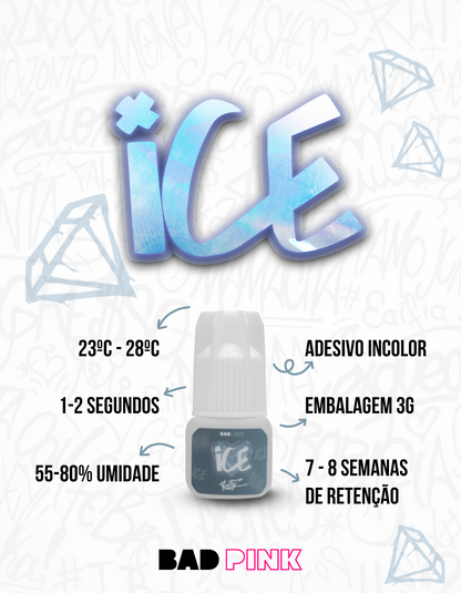 Cola Adesivo BAD PINK - ICE - by Ruty Guerino