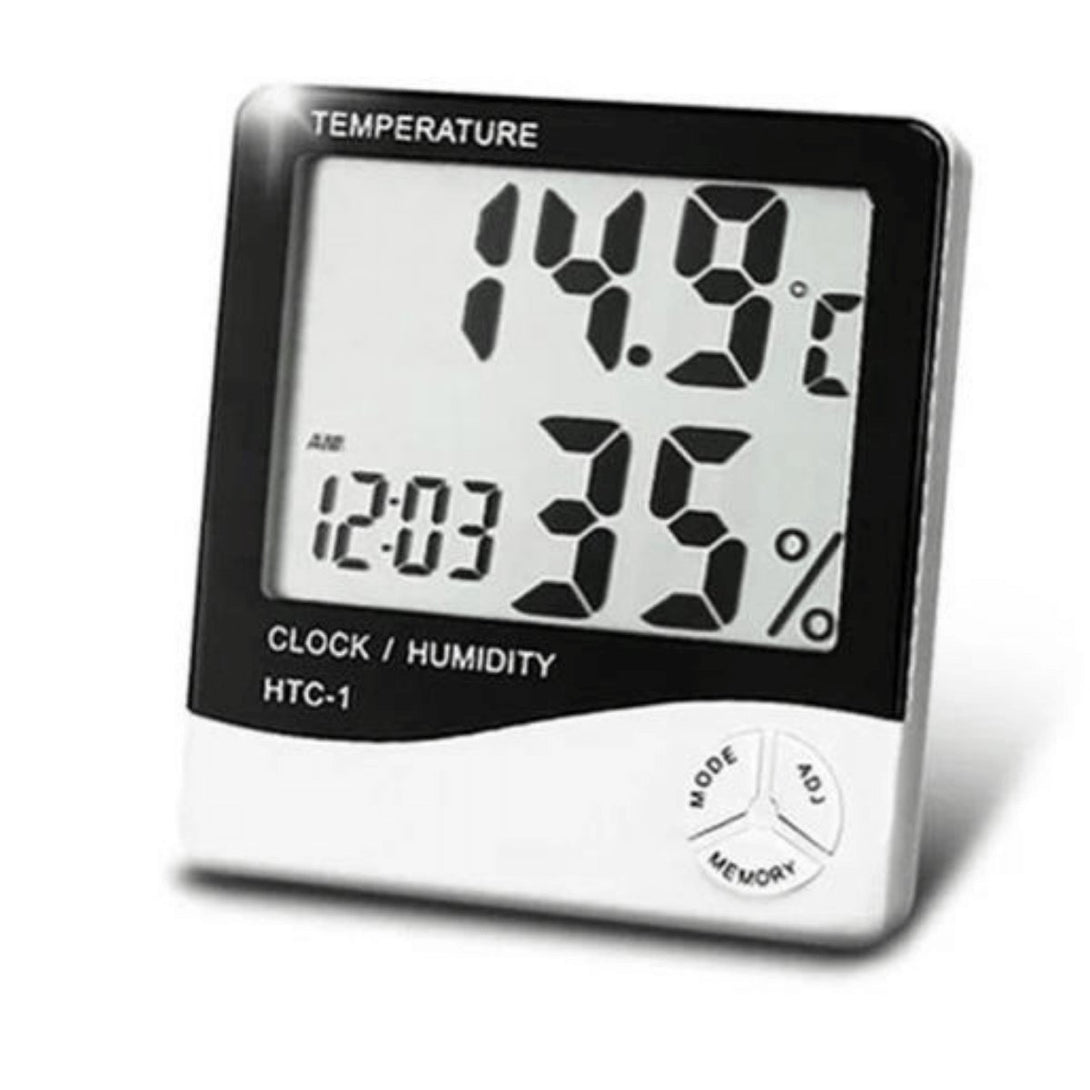 Foto Higrômetro Medidor Temperatura e Umidade para Extensão de Cílios